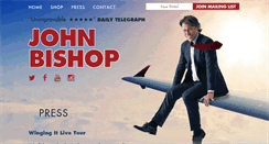 Desktop Screenshot of johnbishoponline.com